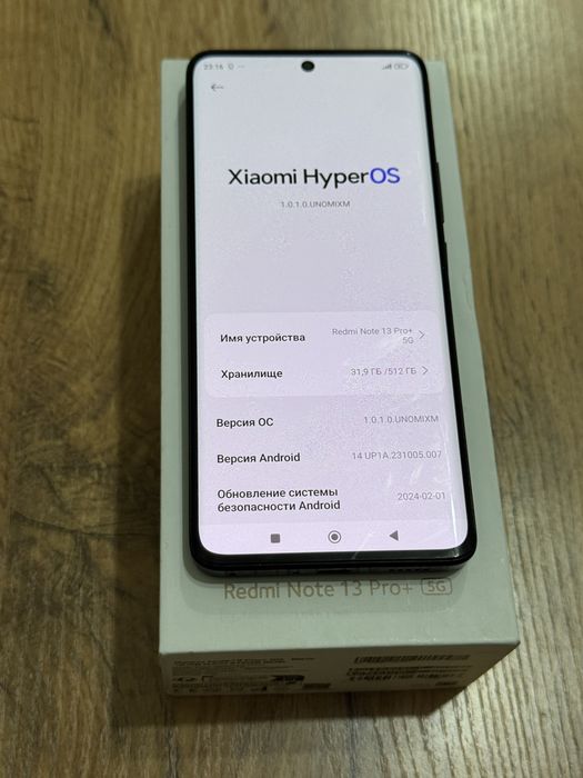 Redmi Note 13 Pro Plus 512 gb Ram 12 5G