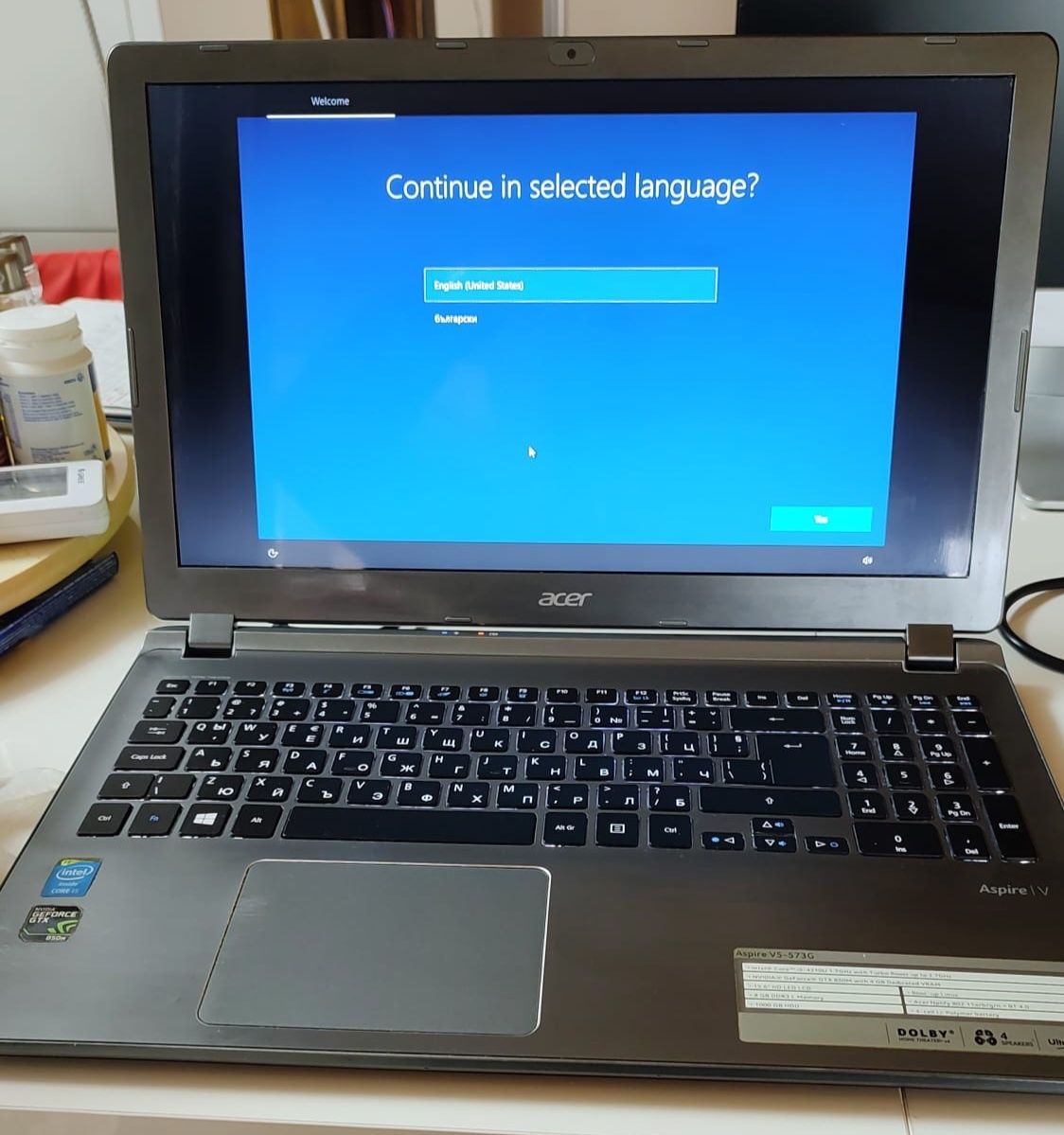 Лаптоп ACER в перфектно състояние гр. Русе Средна кула • OLX.bg