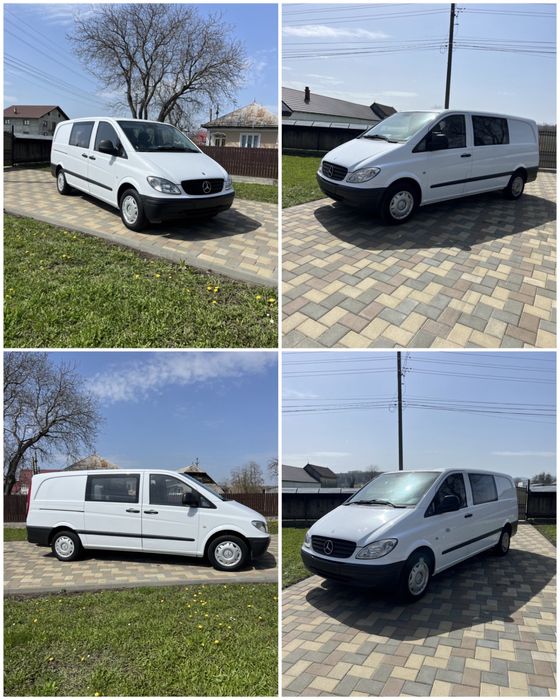 Mercedes vito An 2008 EURO 4 varianta lunga cu aer conditionat