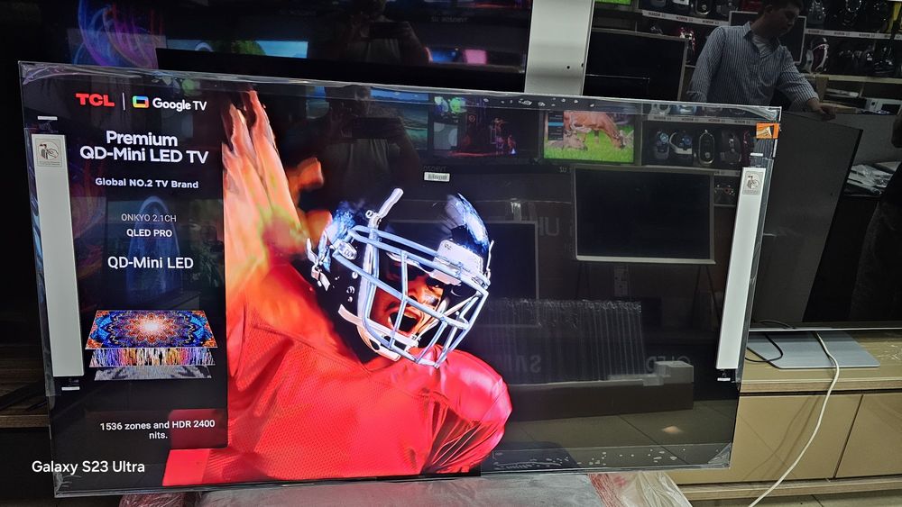 Телевизор TCL 65P7L 120HZ Smart 4k Google Tv От официального дилера