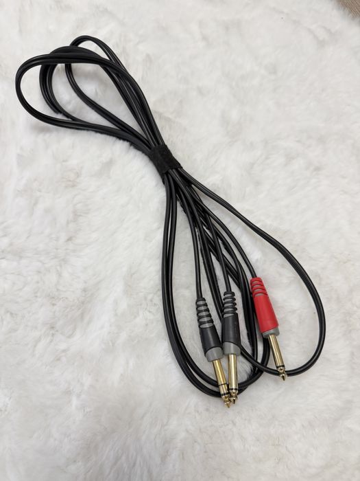 Cablu audio profesional Klotz AT-CJ 3m - Jack 6,3 / 2xJack 6,3