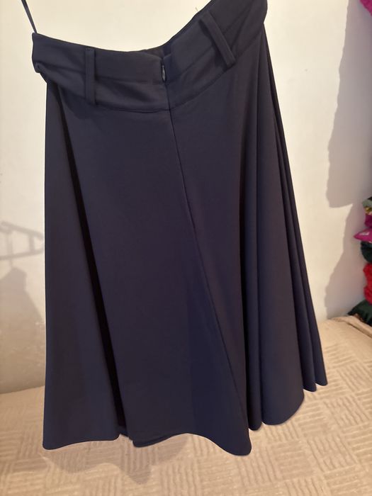 Юбка темно синяя,новая