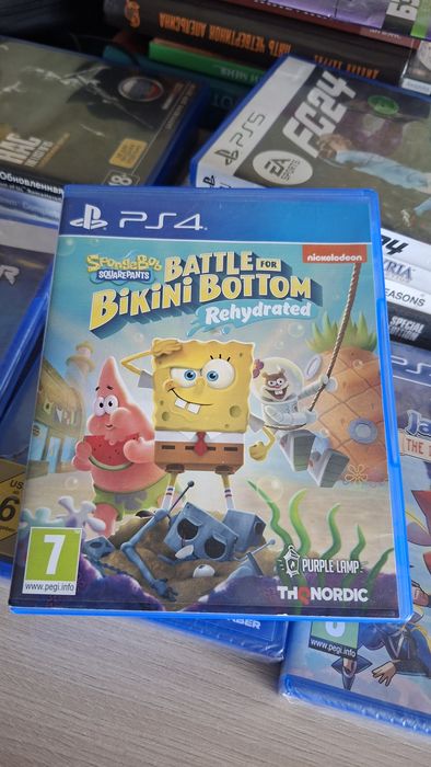 Sponge Bob Battle of bikini bottom для PS4 PS5