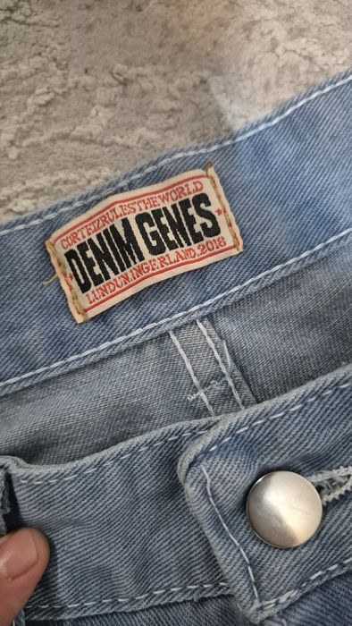 Джинсовые бегги(широкие) шорты Corteiz