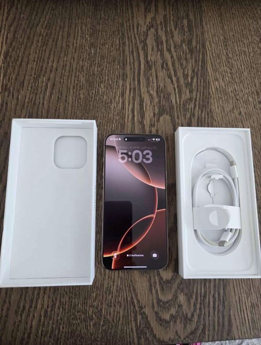 Iphone 16 pro max desert titanium
