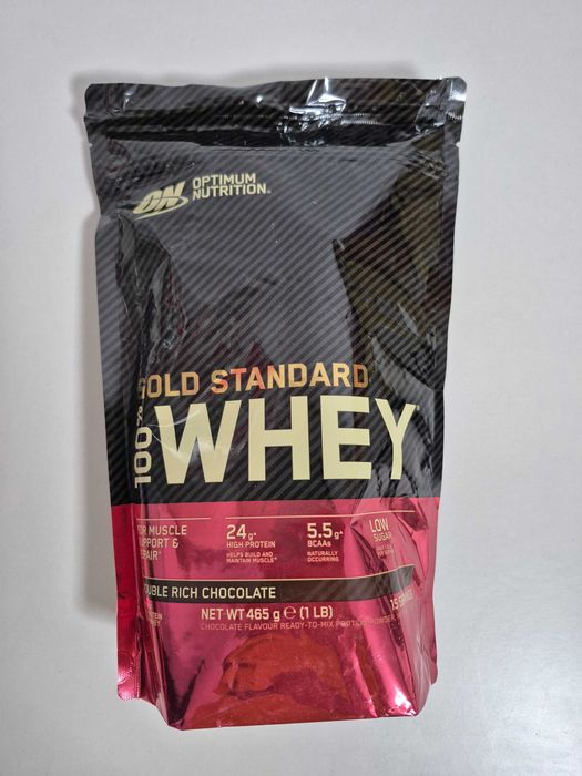 Proteine din zer pudra proteica Whey Gold Optimum ciocolata vanilie