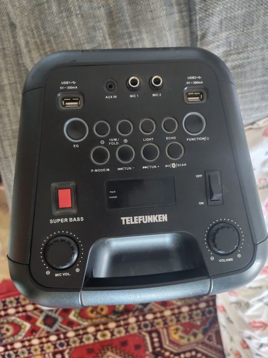 Boxă Bluetooth party  telefunken bs 1017