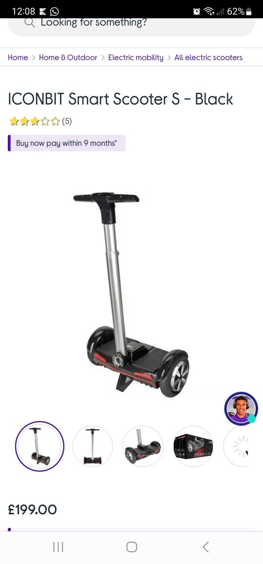 Hoverboard iconbit best sale smart scooter