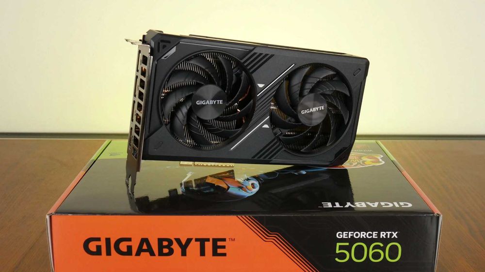 Видеокарта Gigabyte RTX 5060 Windforce Max OC, 8 GB