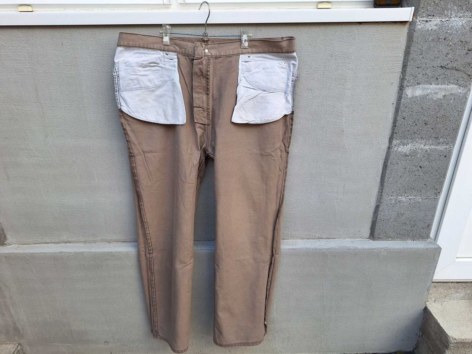 Identic brown | talie 108 cm | pantaloni barbat | 56 - 58 | XL - XXL