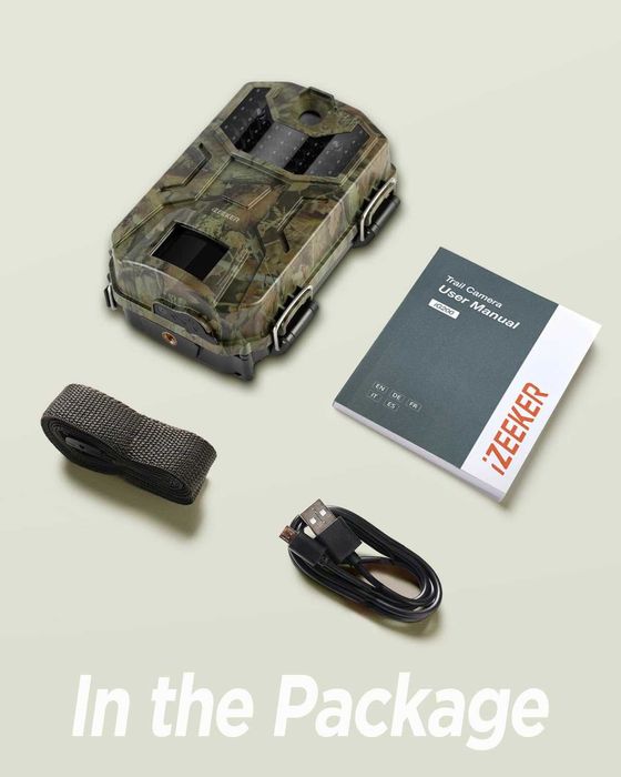 iZEEKER камера за проследяване, HD ловна камера с 940nm без подсветка