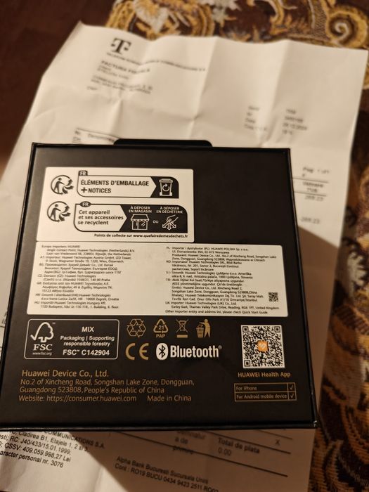 Huawei watch 5 pro garanție impecabil