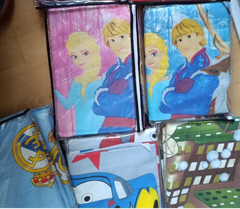 Памучни комплекти за единично легло