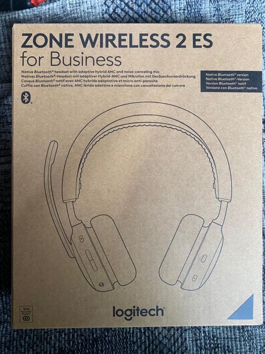 Нашуники Logitech Zone Wireless 2