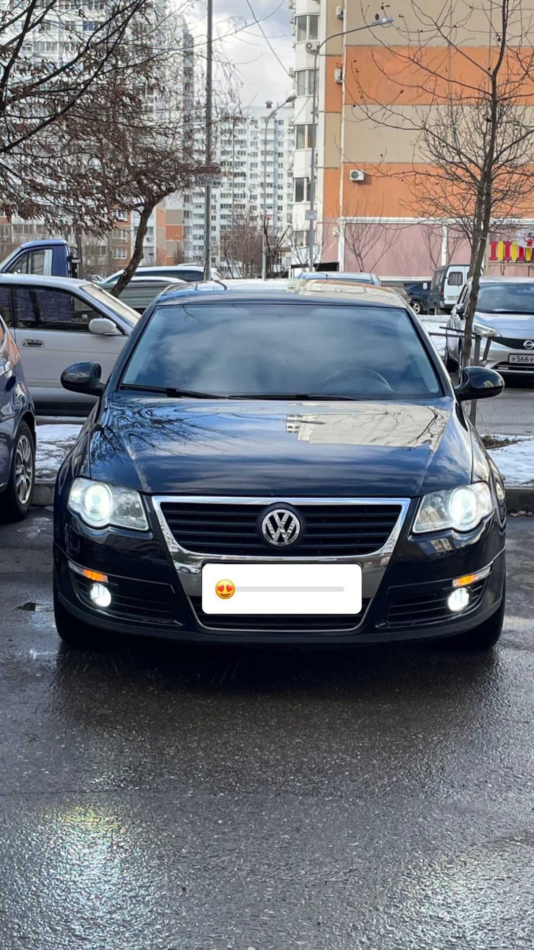 лед туманки пассат б6