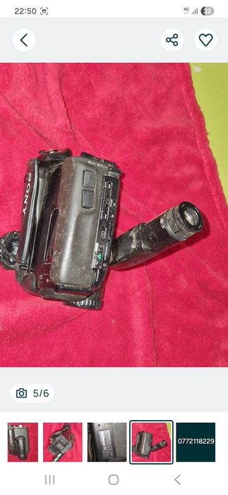 Aparat foto Sony fara accesorii.  Pret fix