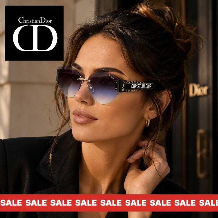Dior Printed 2027 Дамски слънчеви очила с графики