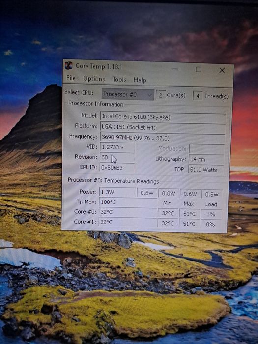 Pc office dell optiplex 3050 SFF cu monitor BENQ