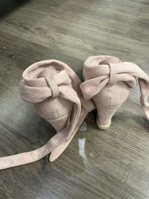 Туфли замшивые розывые