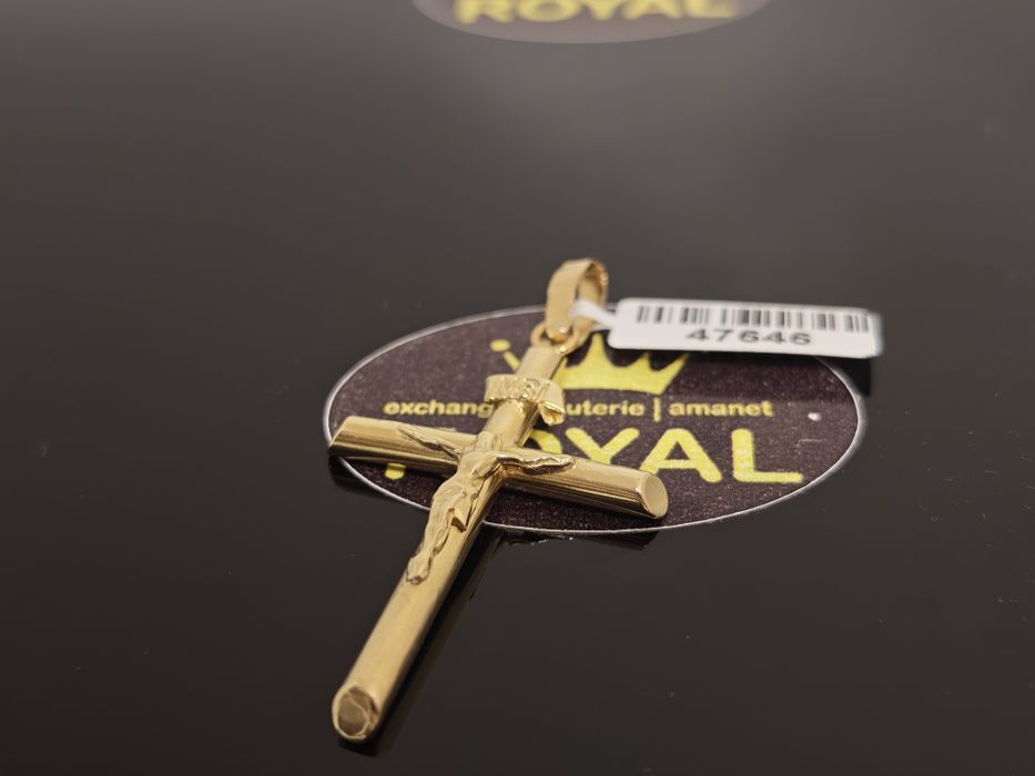 Bijuteria Royal: Pandantiv Cruciuliță aur 14k 3.49 gr