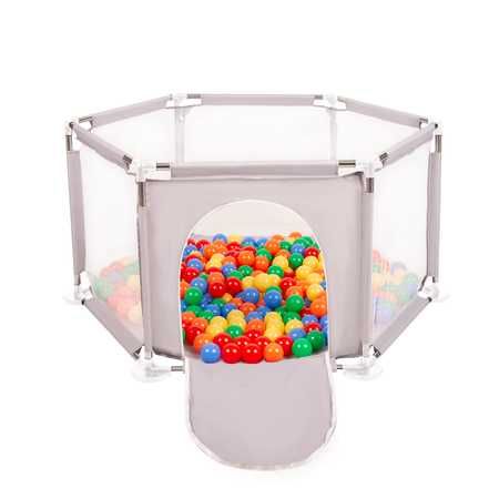 НОВИ! Шестоъгълна кошара за игра 128см/ детска площадка/ преграда