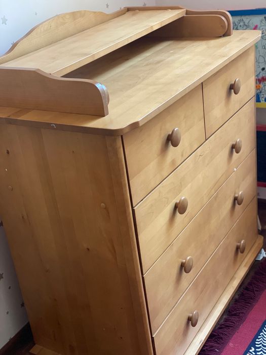 Детский комод деревянный