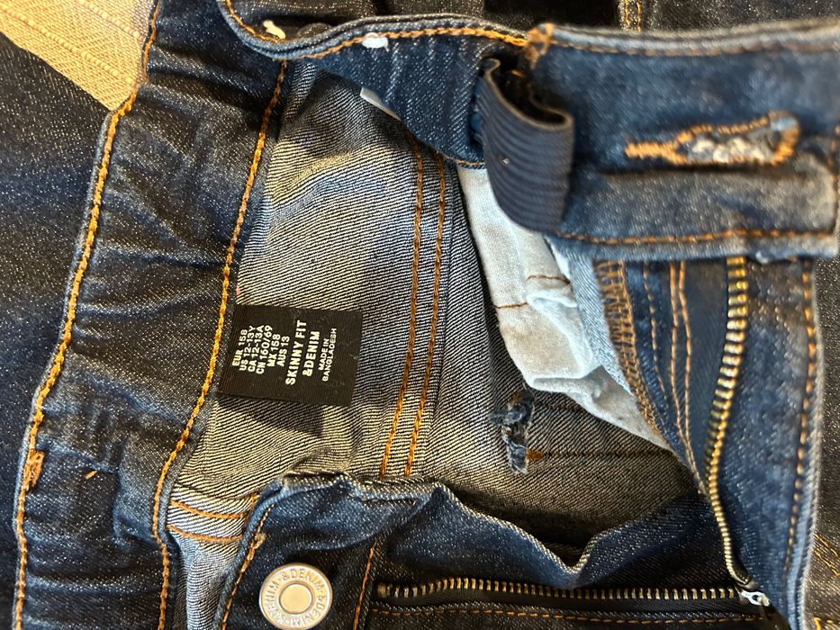Дънки H&M skinny fit 158 см перфектни