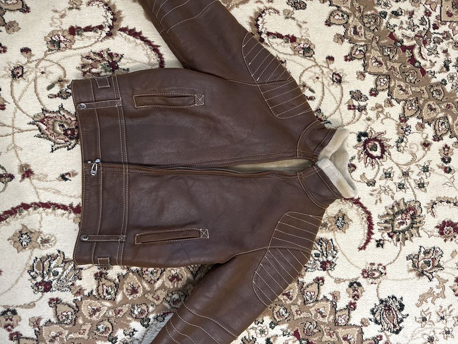 Натуральная муж. Дубленка