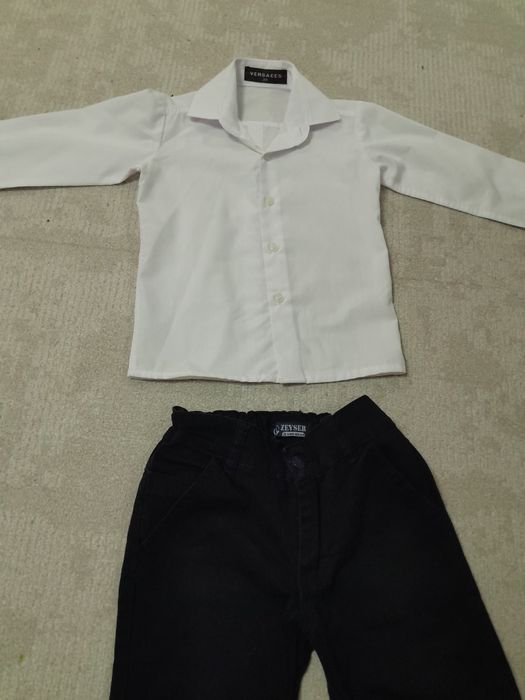 На 5-6 лет рубашка и брюки