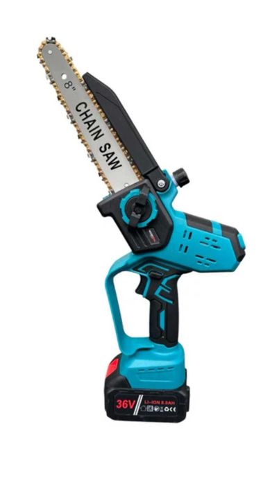 Немска акумулаторна резачка 25см.  Авт Омасляване дисплей 2 вериги