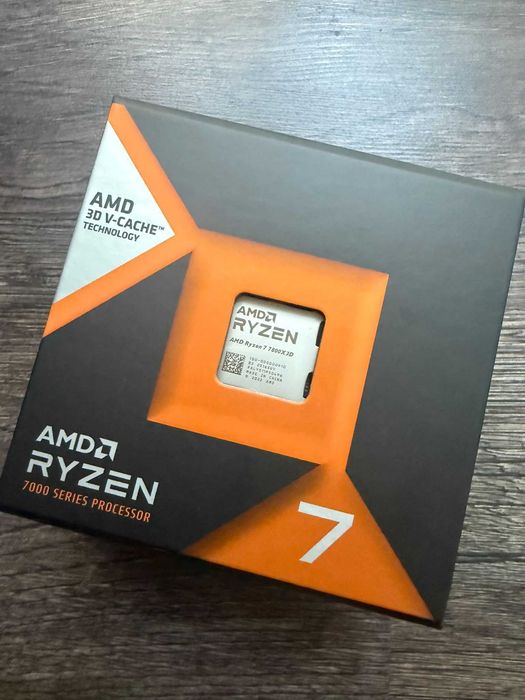 Процесор AMD Ryzen 7 7800 X3D Radeon graphics