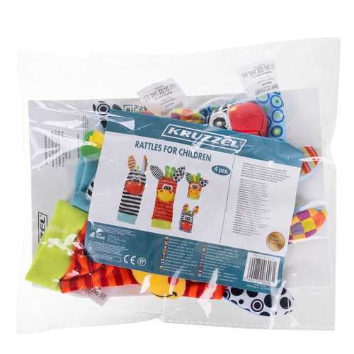 Бебешки комплект гривни дрънкалки и чорапи за игра 0+ / Чорапи за игра