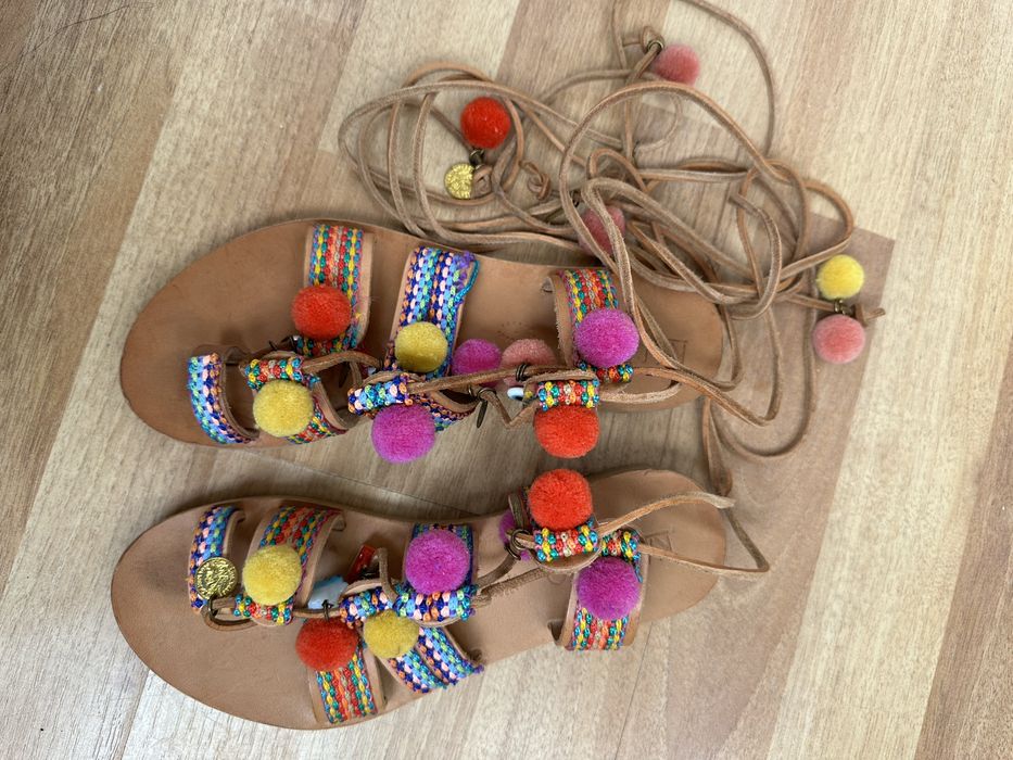 Sandale piele naturala dama