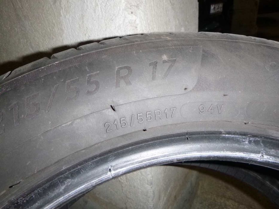 4бр Летни Гуми Michelin Primacy 4 215/55 R17 94V - 4-5mm