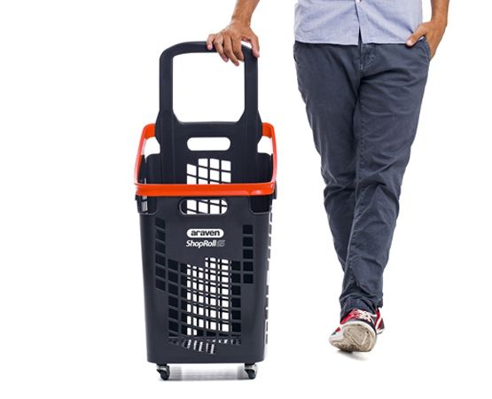 Корзина покупательская с ручкой 65 л (Испания)