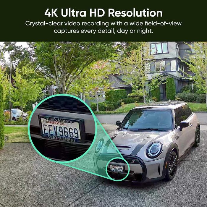 Камера Wyze Cam Pan V4,  вътрешна и външна IP камера, бебефон