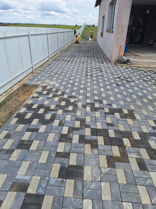 Montaj pavaj bordură