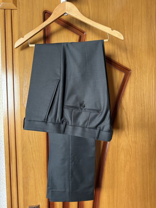 Черный классический костюм S/M с брюками