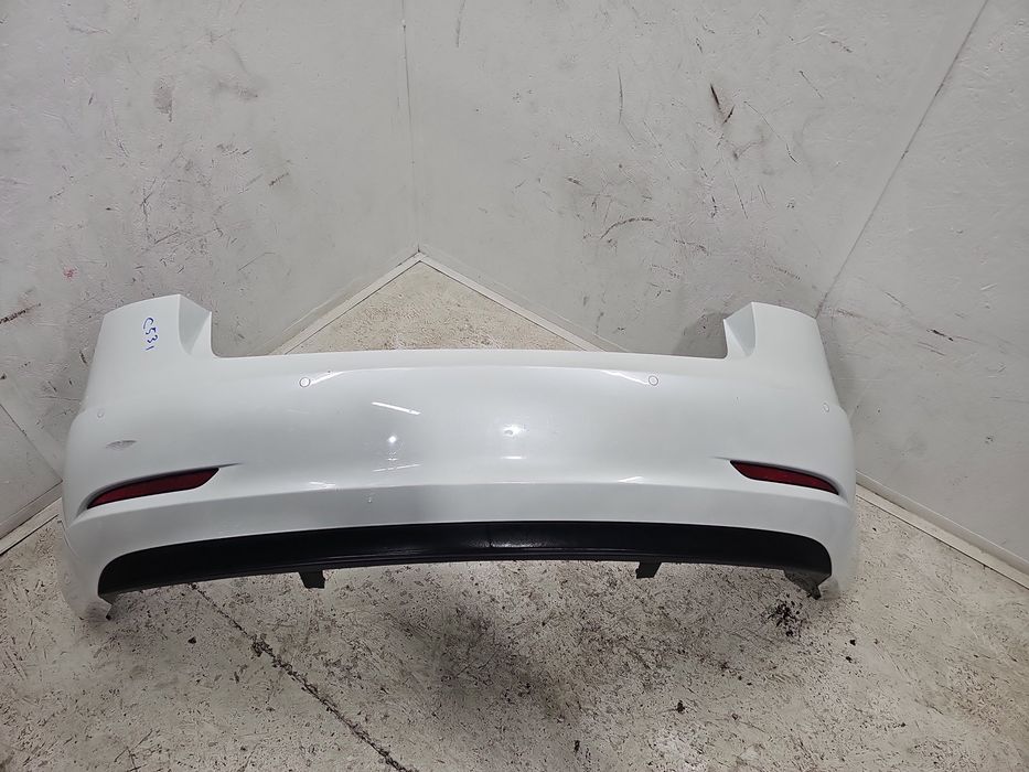 Bara spate TESLA Model 3 [Fabr 2020-2025] Pearl White