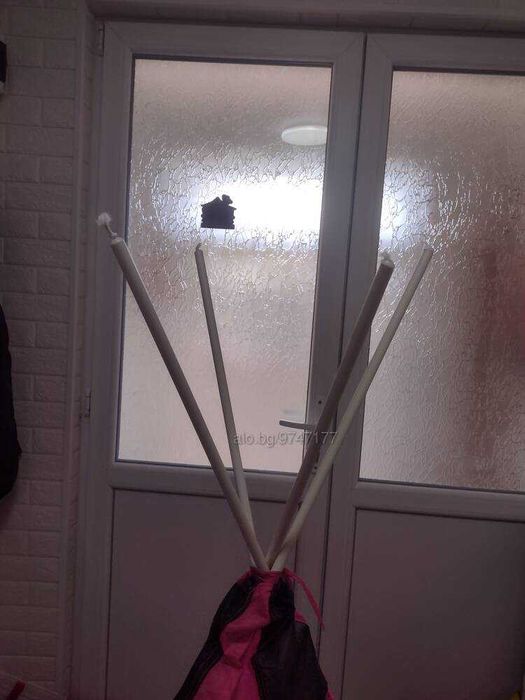 Детска палатка за игра розова 146х90 см