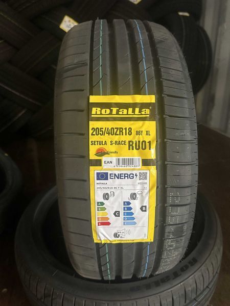 Нови летни гуми ROTALLA SETULA S-RACE RU01 205/40R18 86Y XL