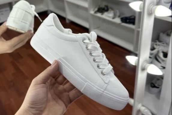 Кеды белые, новые