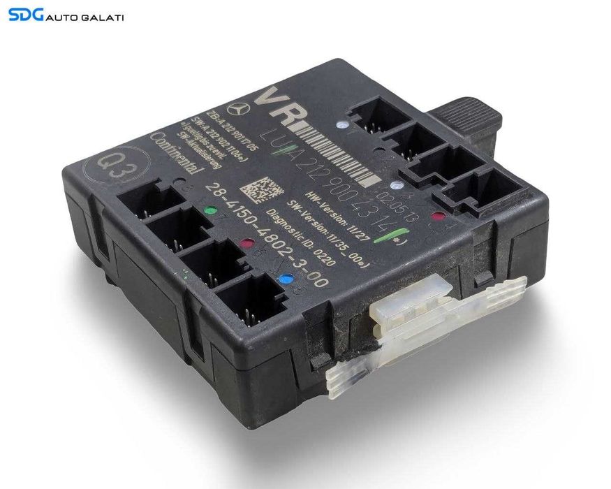 Unitate Modul Calculator Control Confort Usa Portiera Dreapta Fata Mercedes Clasa C Class W204 2007 - 2014 Cod A2129004314 A2129011705 [LR3103]