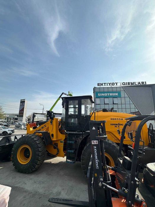 Фронтальный погрузчик Lonking 3 куб, LG855N новый в наличии