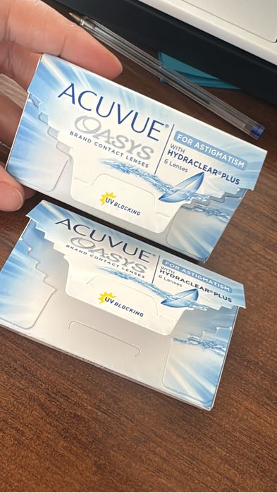 Контактные линзы ACUVUE Acuvue oasys for astigmatism