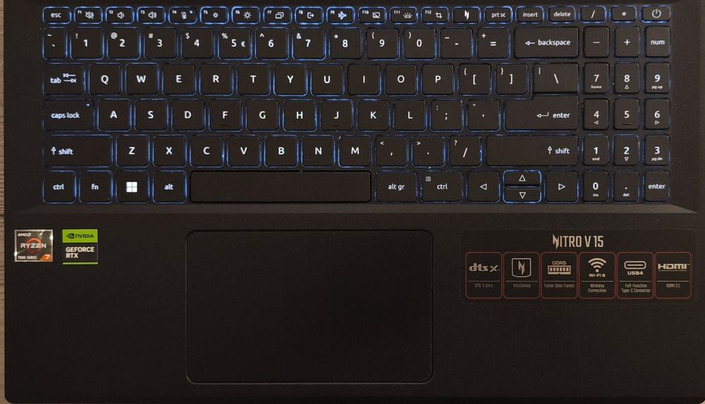 Laptop ACER Nitro V15ANV15 R7-7735HS/15.6FHD/16GB/SSD 512GB/RTX40506GB