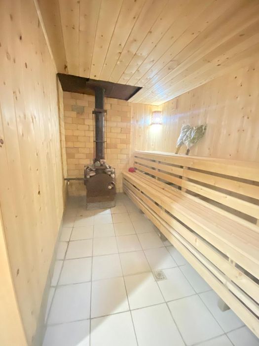 Баня на дровах новая