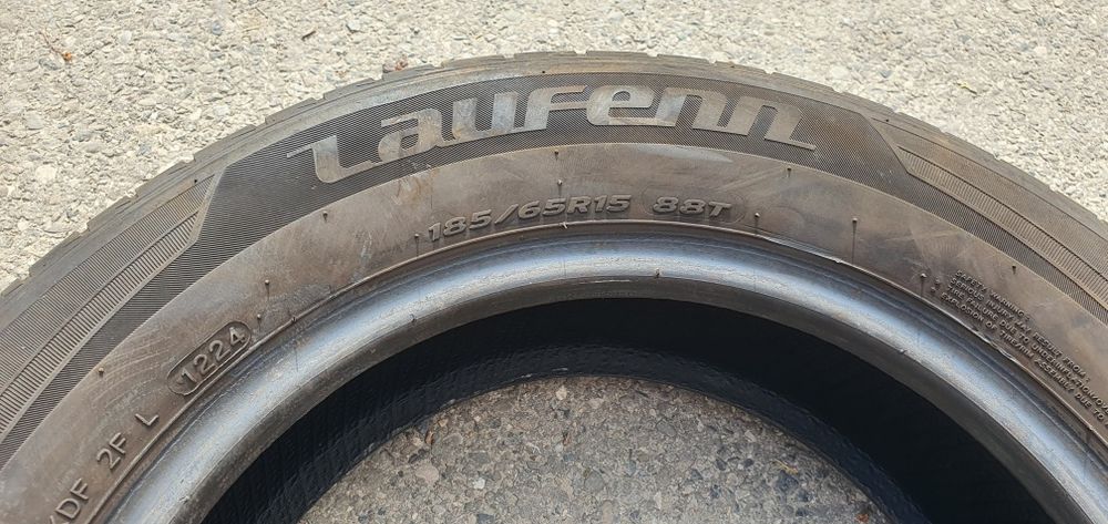 Anvelope cauciucuri vara Laufenn 185 65 15 plus rezerva logan 4x100 r15