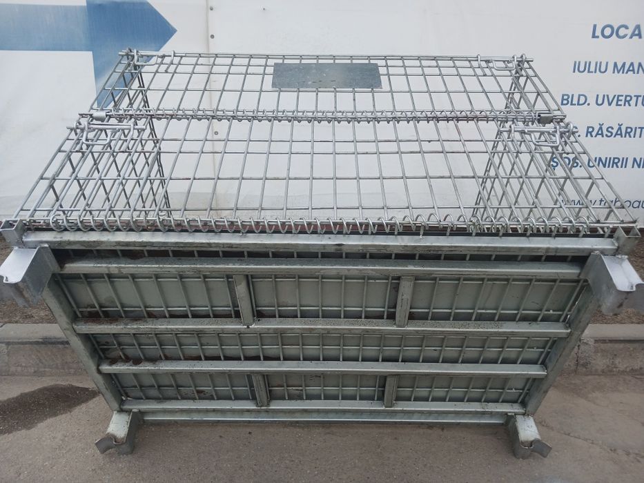 Un stoc de 1000 bucați  de box paleți  dimensiuni  120/80/90