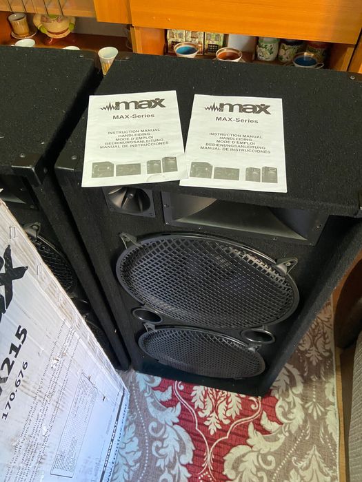 Комплект Тонколони 2x15 2000 вата